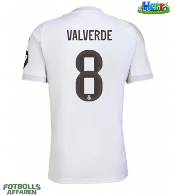 Real Madrid Federico Valverde #8 Hemmatröja 2025-26 Kortärmad